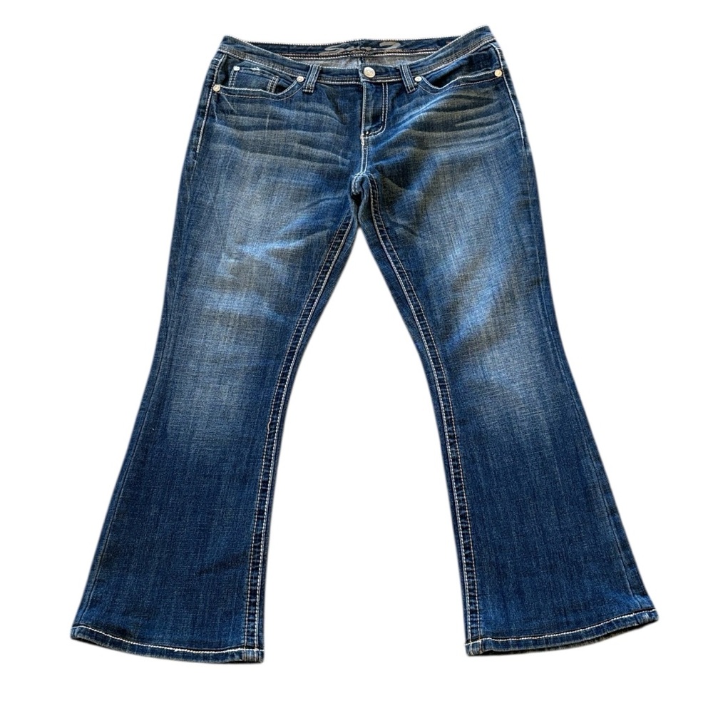 Seven7 Bootcut Stretch Blue Jean‎ Size 12